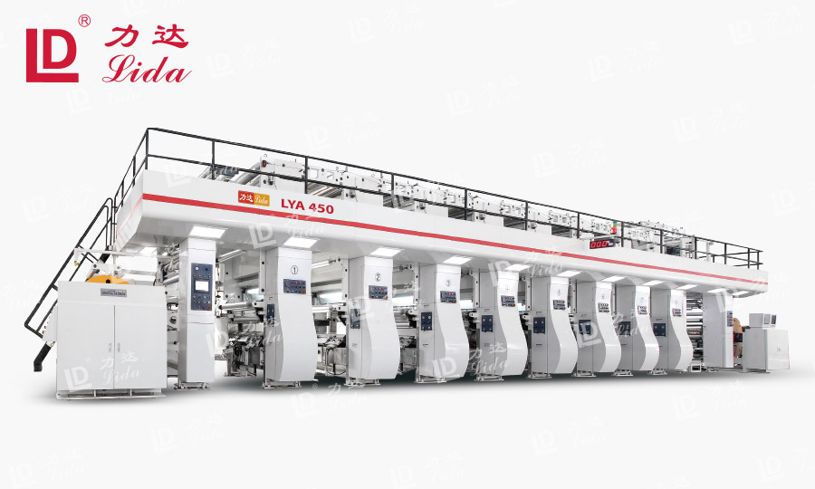 1LYA450 中速電腦套色凹版印刷機 1LYA450 中速電腦套色凹版印刷機
